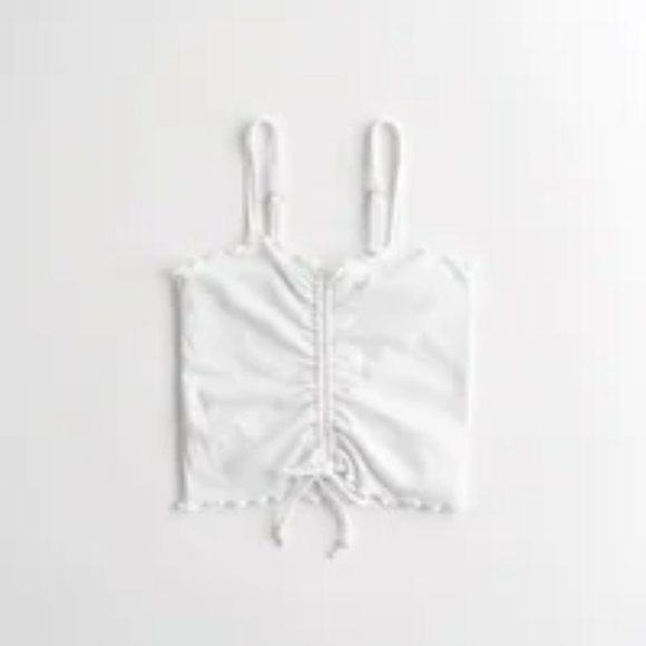 Hollister Cinch-Front Crop Top - Picture 1 of 3